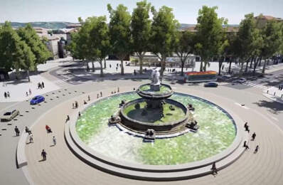 Appartement Aix En Provence 4 pièce(s) 104.50 m2, terrasse de 46m2 — photo du bien