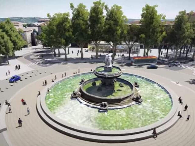 Appartement Aix En Provence 4 pièce(s) 104.50 m2, terrasse de 46m2 — photo du bien
