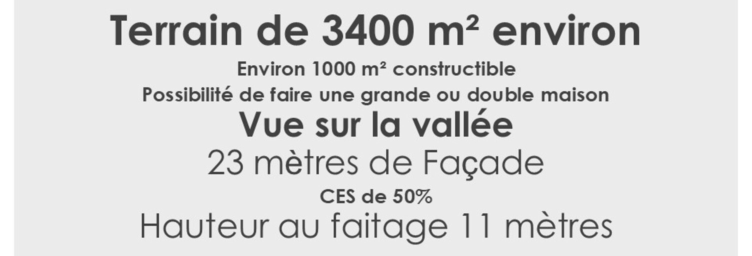 Terrain  3400 m² à vendre à Conches-sur-Gondoire (77600)