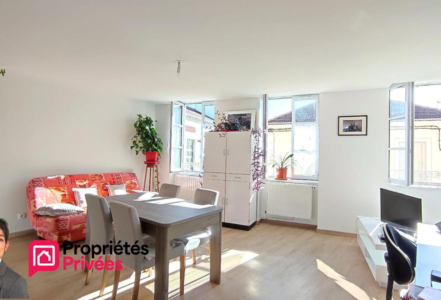 THIZY-LES-BOURGS (69240)  Appartement T2  loué, 64 m² en centre bourg — photo 1