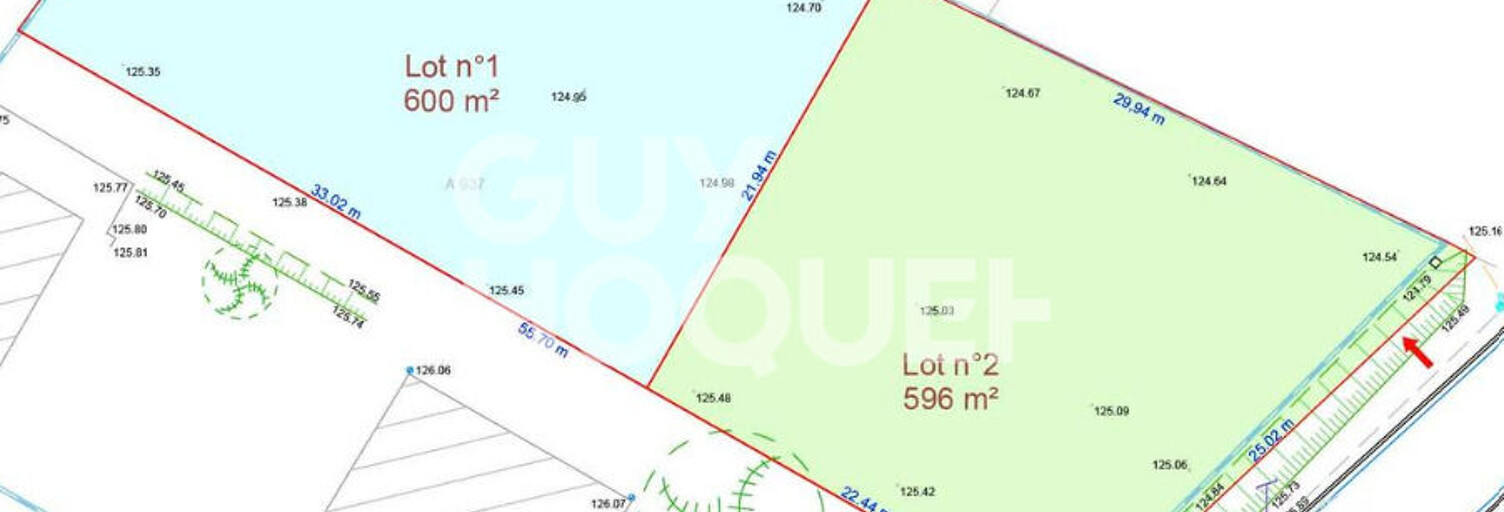Terrain  600 m² à vendre à Saint-Sauveur (31790)