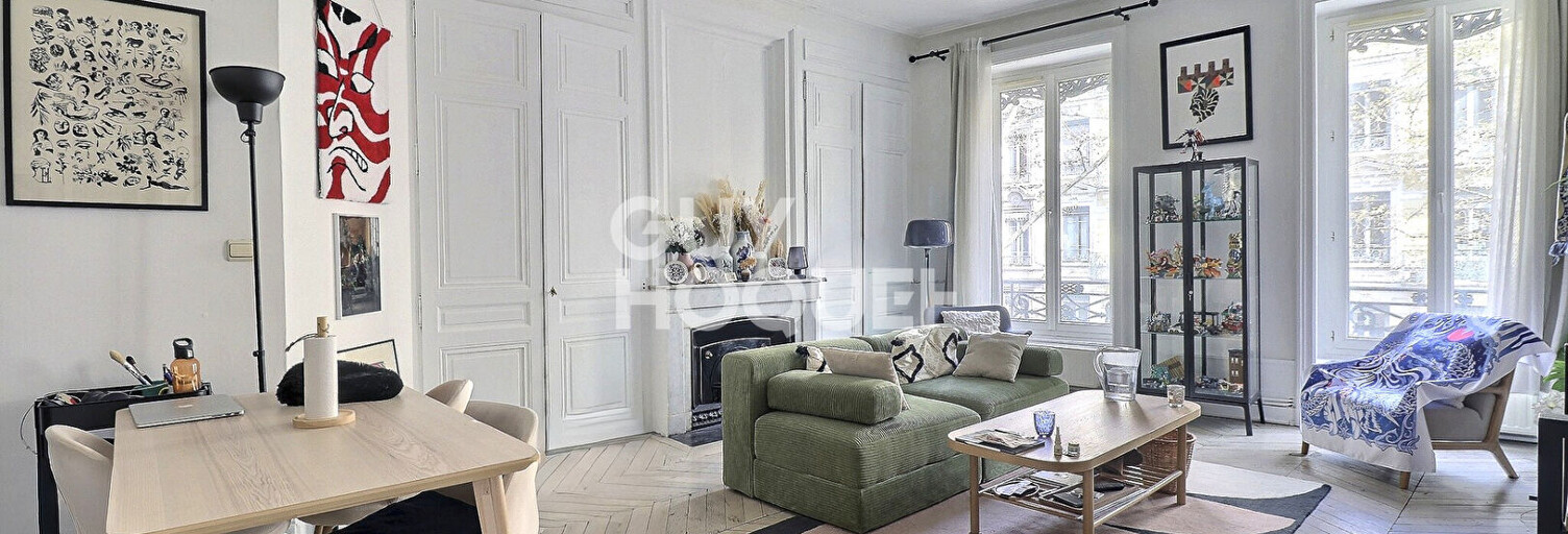 Appartement 2 Pièces 65 m² à vendre à Lyon 7 (69007)