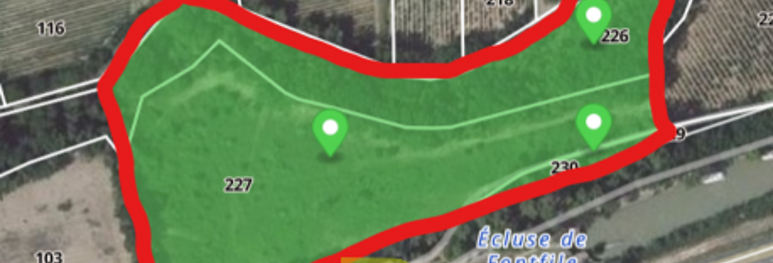 Terrain  23705 m² à vendre à Blomac (11700)