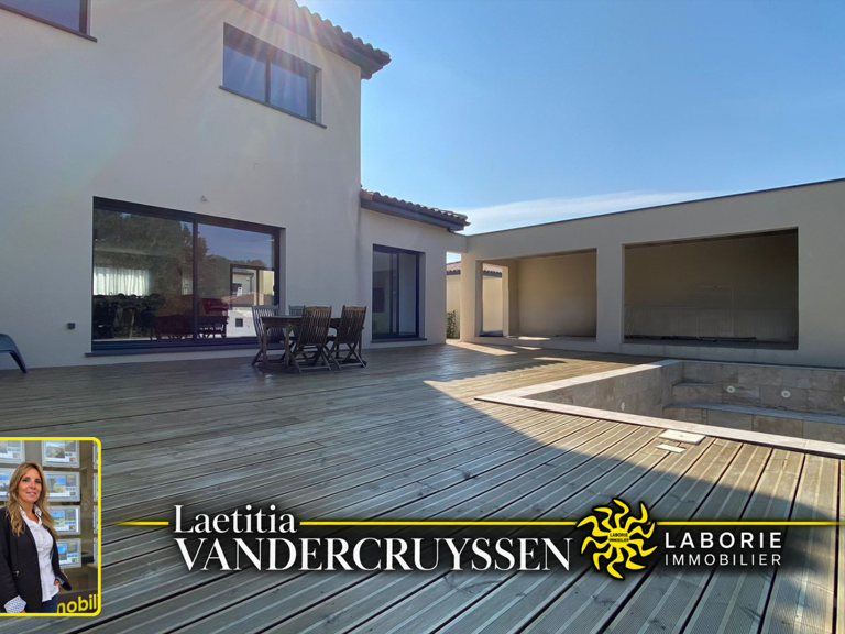 A vendre villa contemporaine 4 faces T5 de 147 m2 avec pisci — photo 1