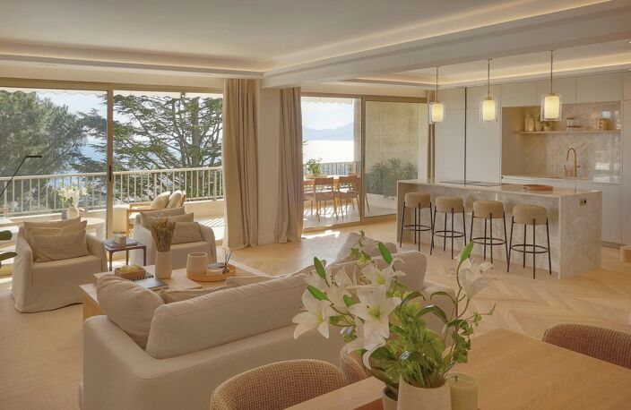 APPARTEMENT 3 PIÈCES - LUXE VUE MER - CANNES CALIFORNIE - RÉSIDE — photo 4