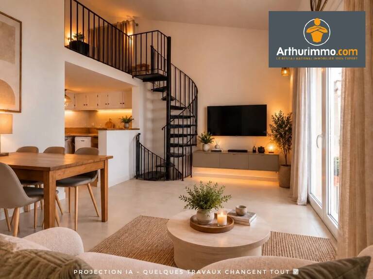 Charmant duplex mitoyen avec jardin et vue mer — photo 1