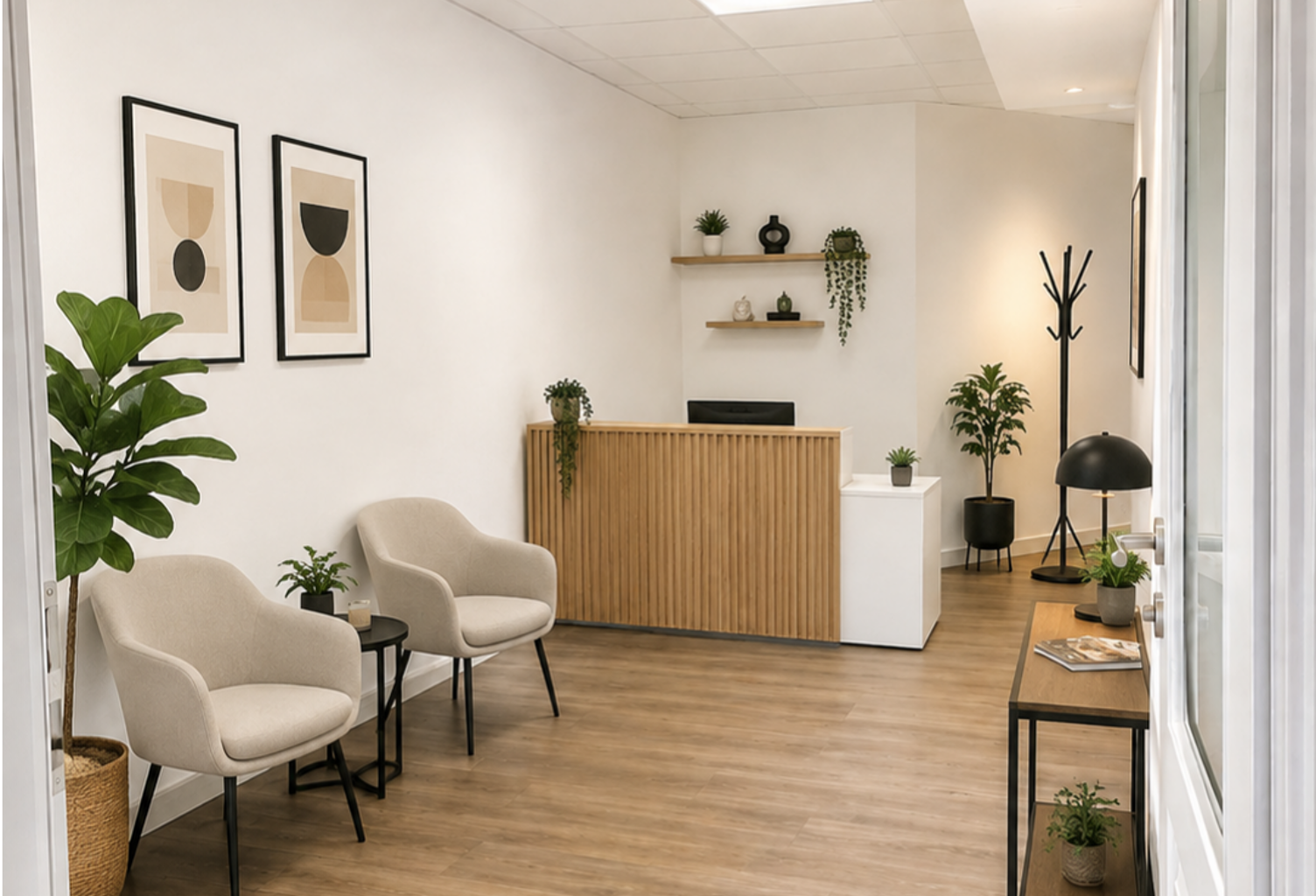TROIX BUREAUX ENTRE 25M2 ET 30M2 - ST AUNES — photo 1