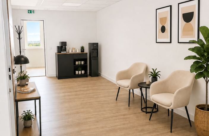 TROIX BUREAUX ENTRE 25M2 ET 30M2 - ST AUNES — photo 3