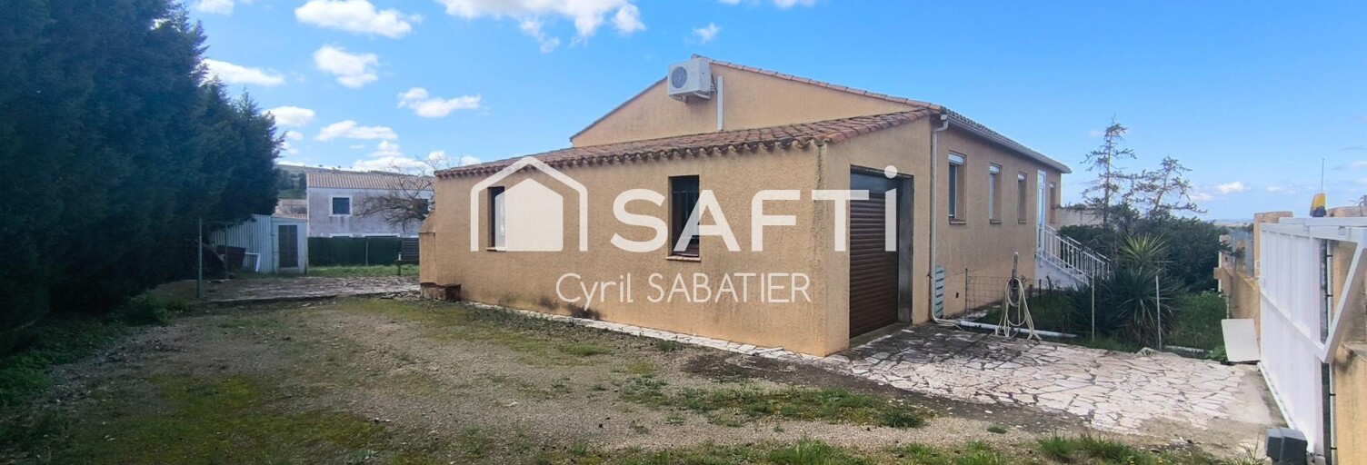Maison 6 Pièces 121 m² à vendre à Nissan-lez-Enserune (34440)