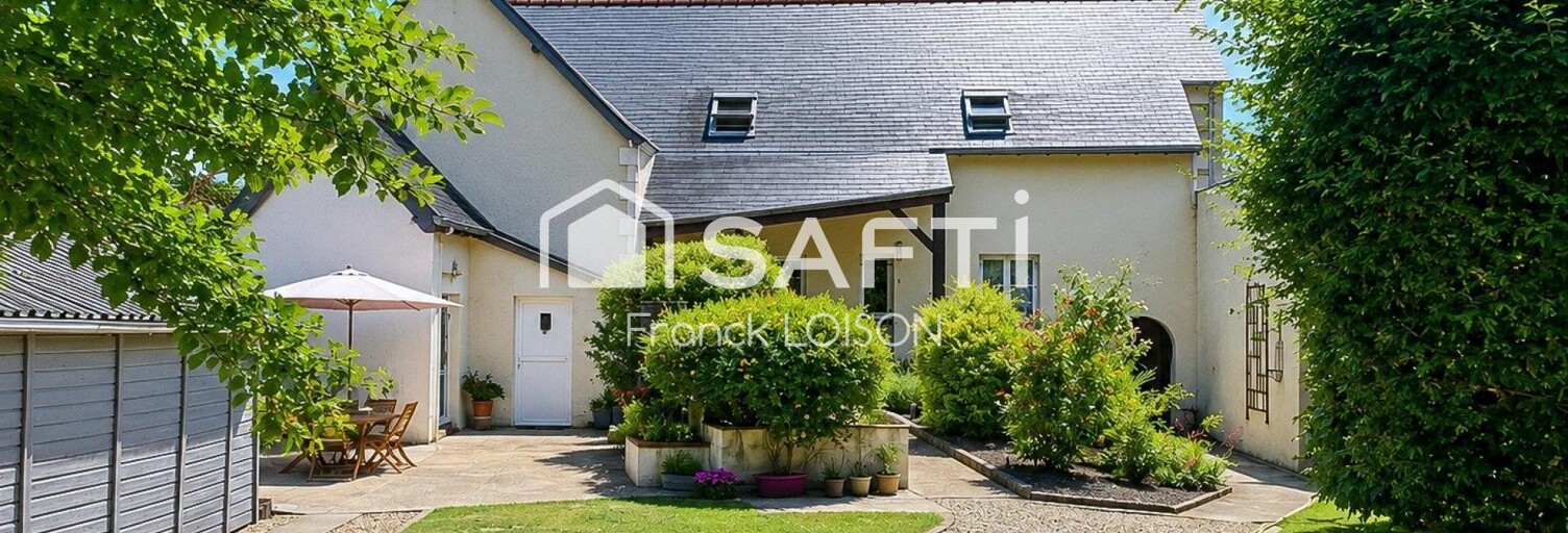 Maison 7 Pièces 169 m² à vendre à Beaumont-Louestault (37360)