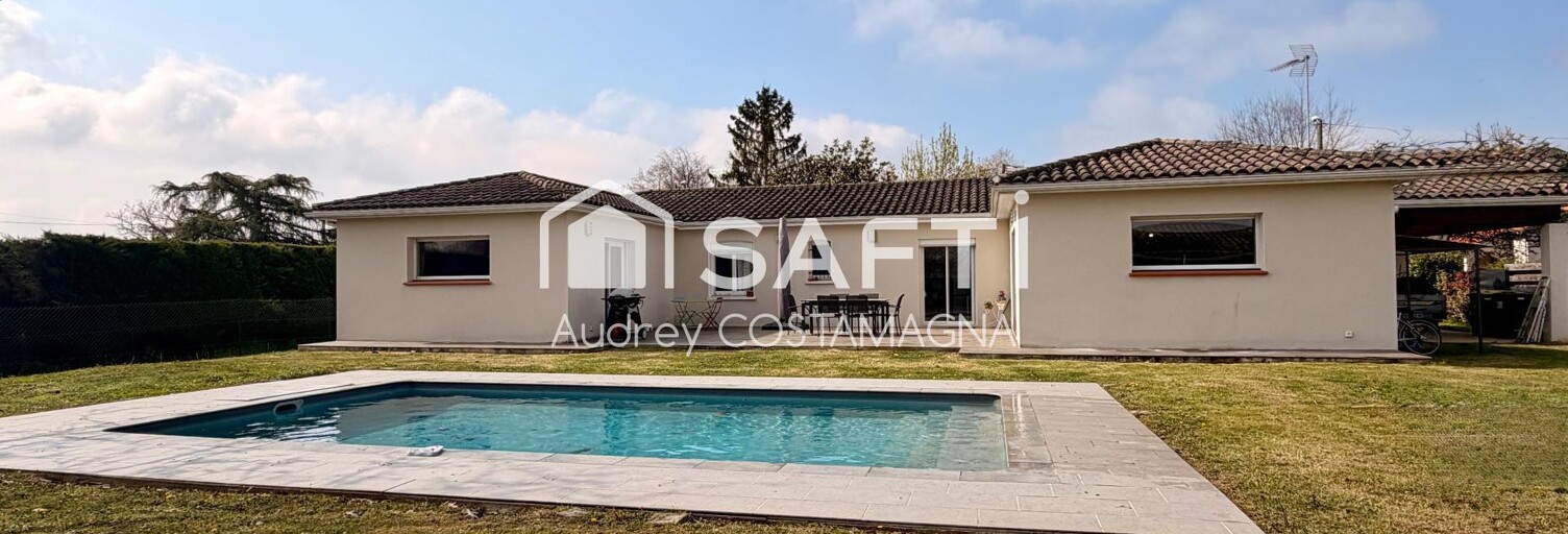 Maison 8 Pièces 185 m² à vendre à Montech (82700)