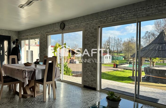 Magnifique semi plain-pied avec piscine — photo 2
