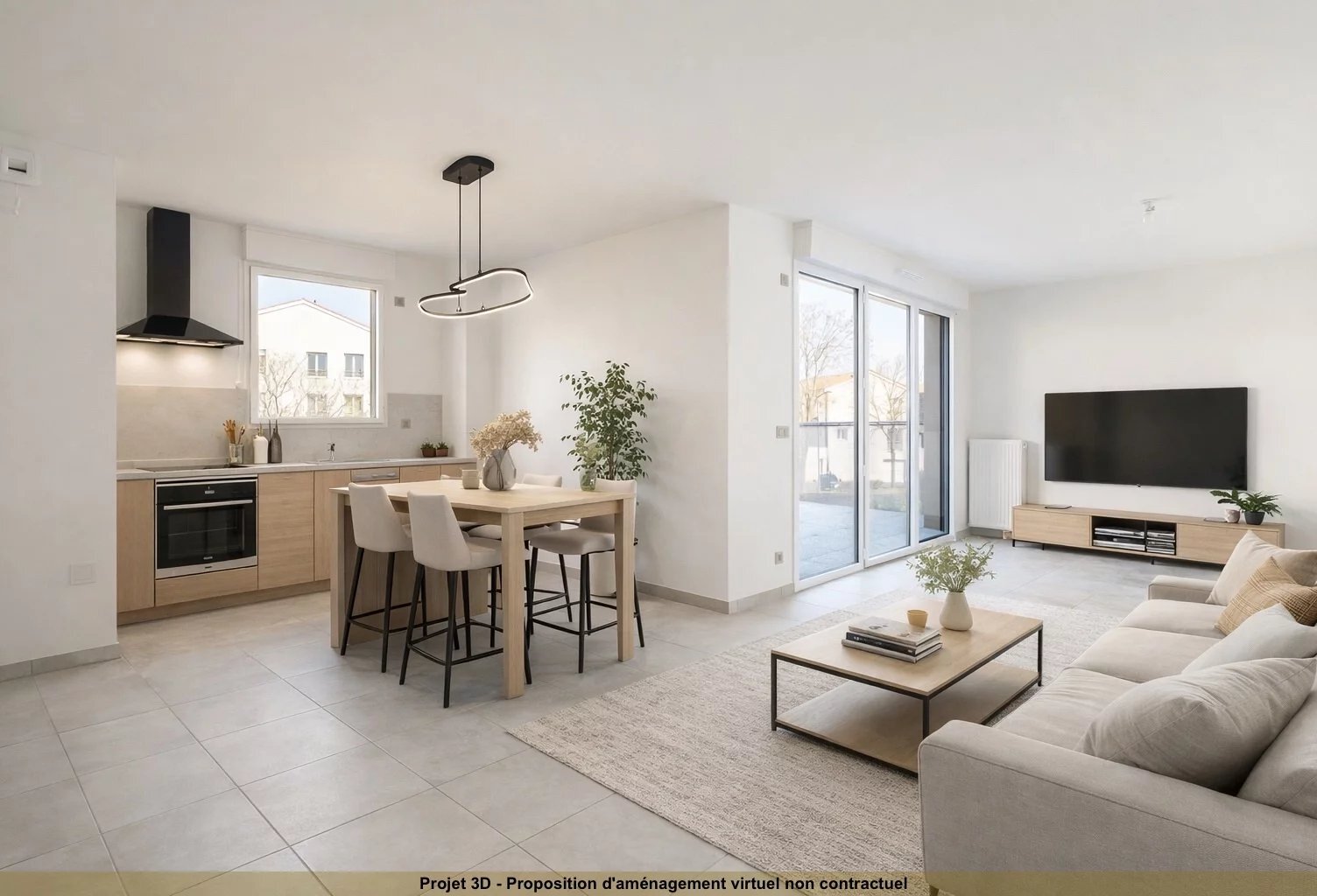 Anse Hypercentre - T3 neuf de 65 m² avec terrasse au dernier étage — photo 1