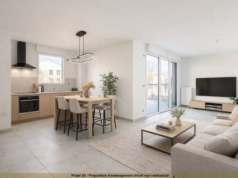 Anse Hypercentre - T3 neuf de 65 m² avec terrasse au dernier étage — photo 1