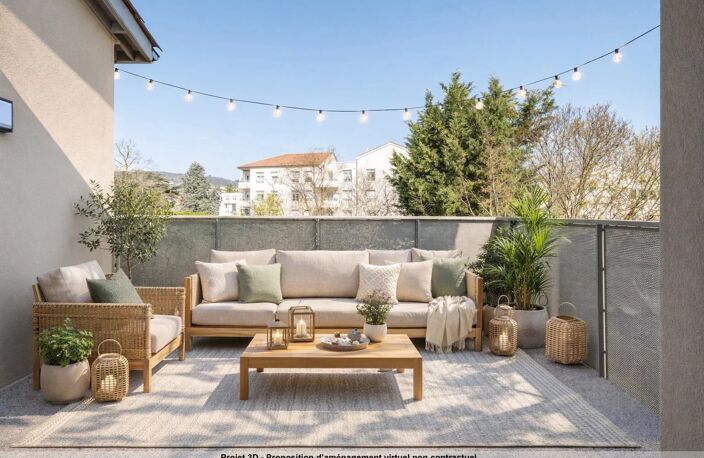 Anse Hypercentre - T3 neuf de 65 m² avec terrasse au dernier étage — photo 4