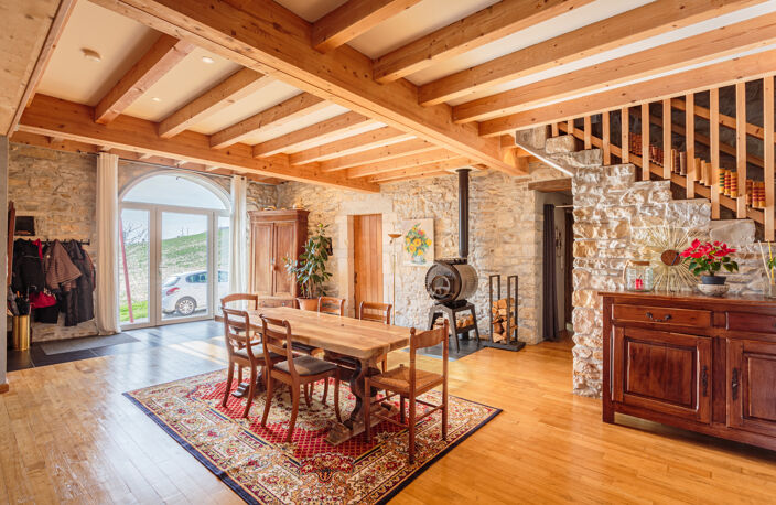 Ancien corps de ferme basque du XVIIe siècle de 200m2 et mai — photo 4