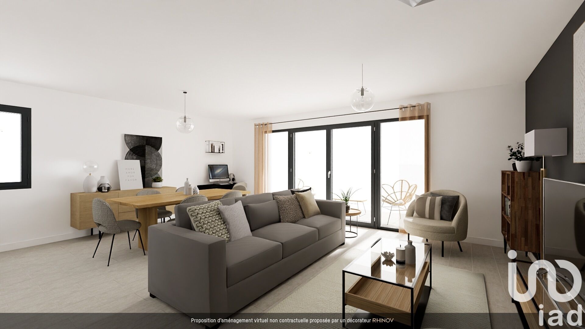 Ste-Cecile-Les-Vignes - 97m² - 4p. - 3ch.