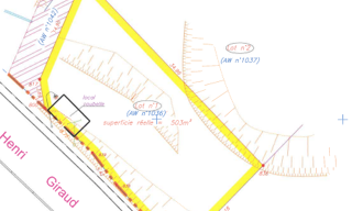 Terrain  503 m² à vendre à Fréjus (83600)