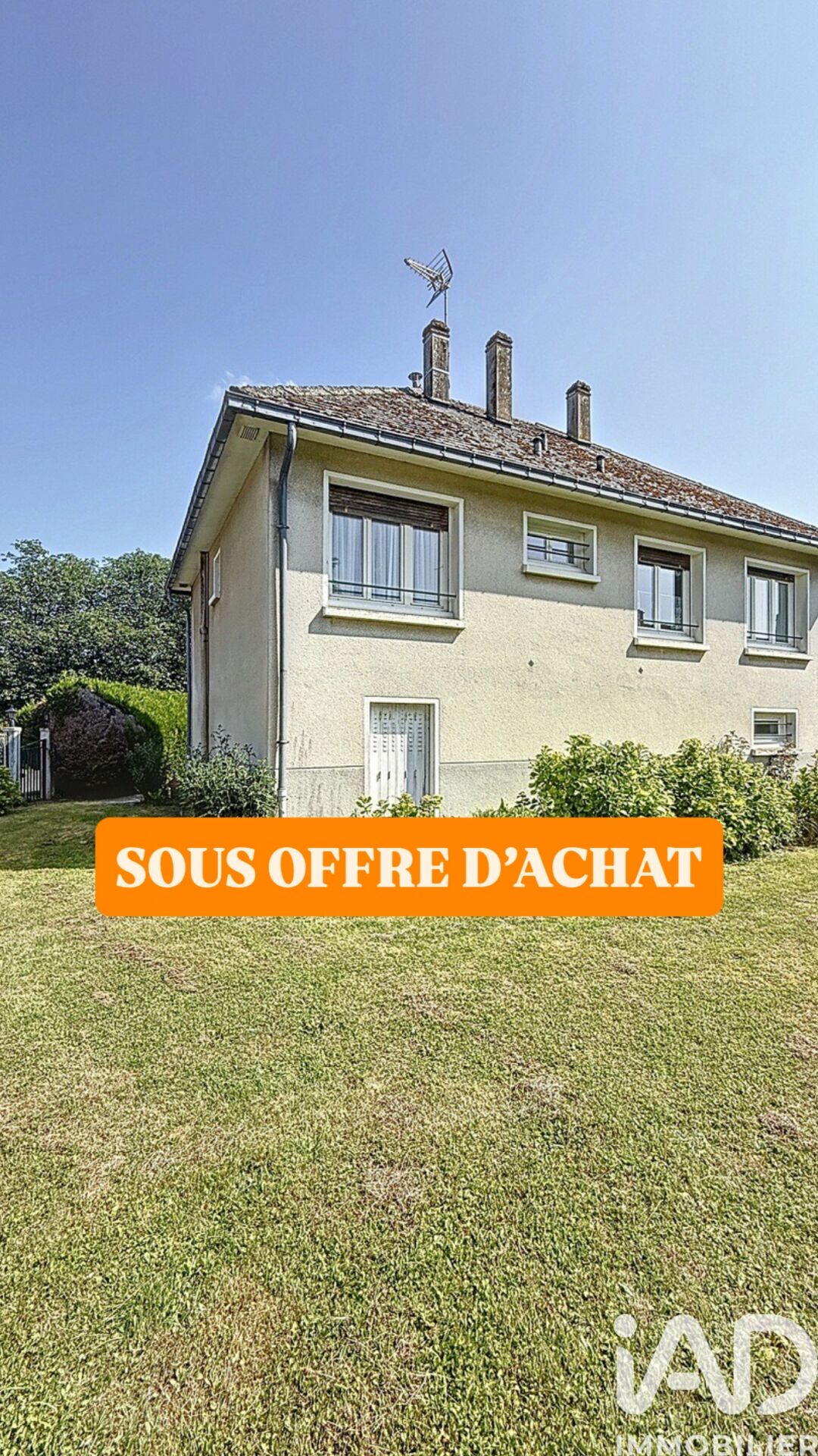 St-Martin-D-Ablois - 61m² - 3p. - 2ch.