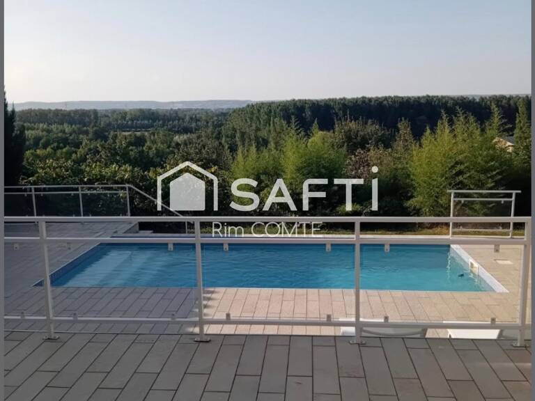 Maison contemporaine de plain-pied avec piscine  Environnement privilégié à Moras-en-Valloire (Drôme)!! — photo 1