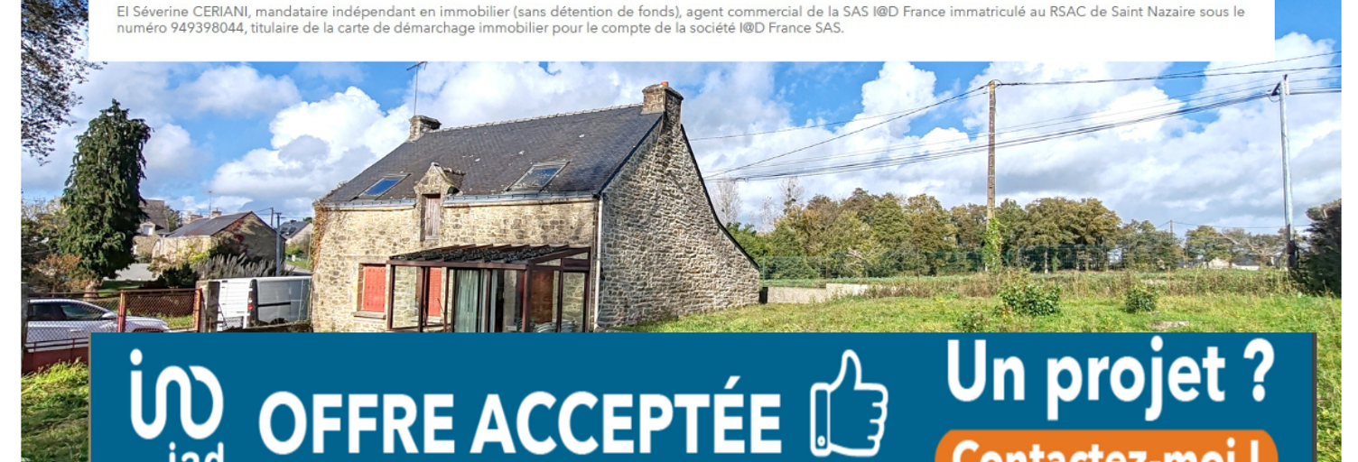 Maison 3 Pièces 57 m² à vendre à Marzan (56130)