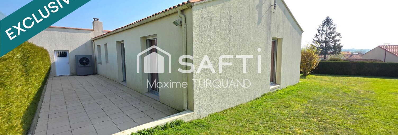 Maison 4 Pièces 96 m² à vendre à Montournais (85700)