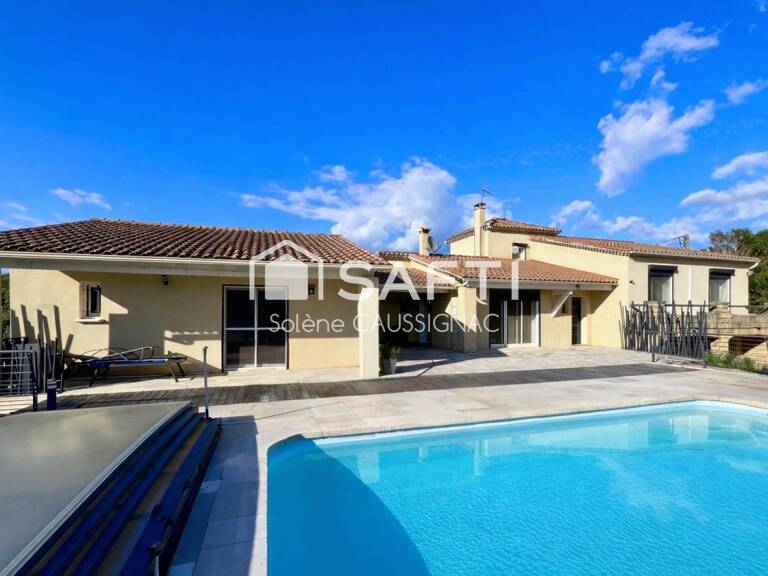 Maison rénovée de 188 m², 5 chambres, piscine, 3 grands garages — photo 1