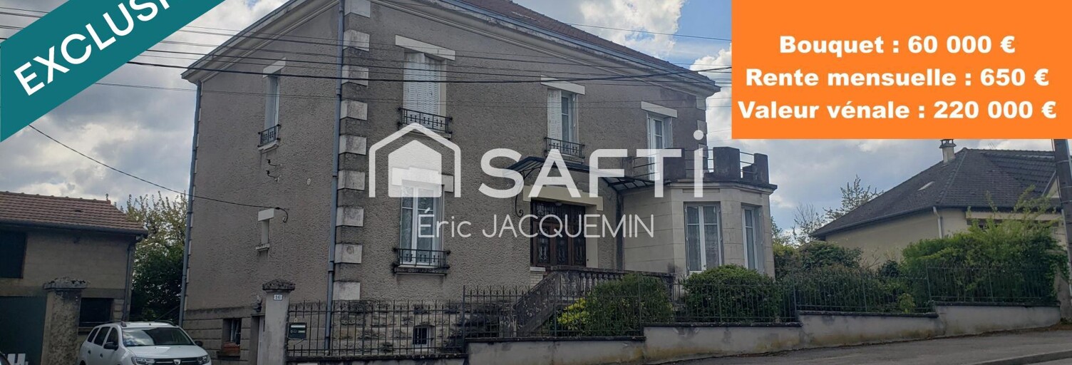 Maison 8 Pièces 304 m² à vendre à Varennes-en-Argonne (55270)