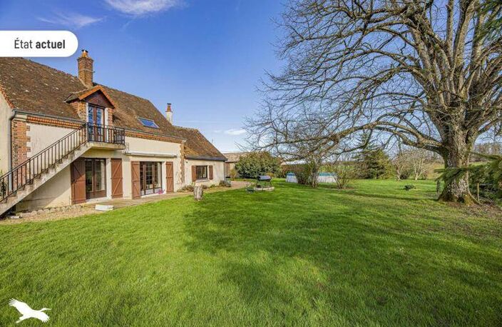 Vente maison 6 pièces 120 m² Saint-Nicolas-des-Motets (37110) — photo 2