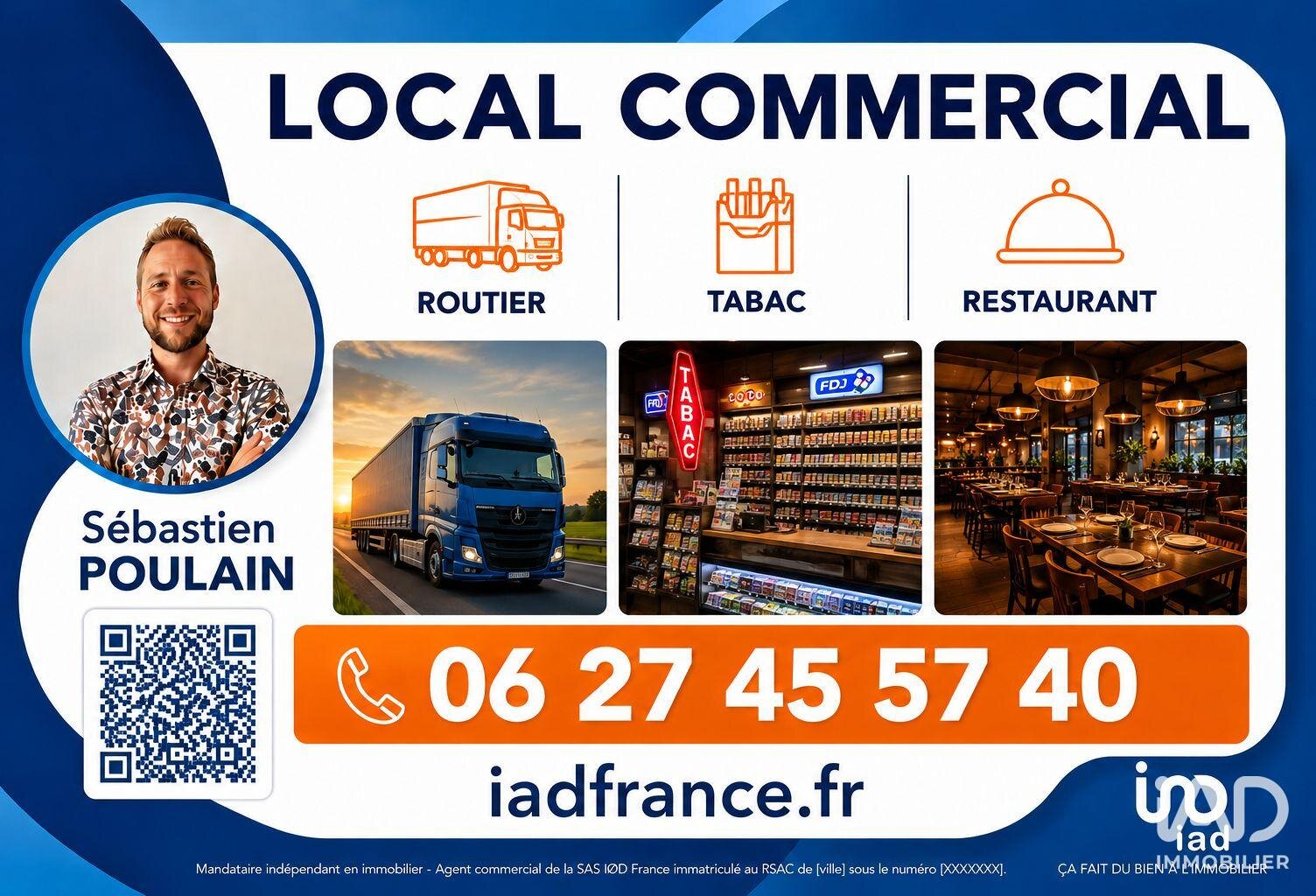 Vente Bar-brasserie 120 m&sup2; — photo 1