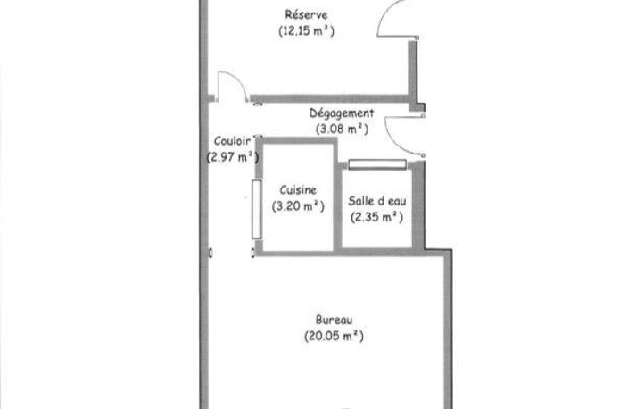 Vente Boutique/Local commercial 48 m&sup2; — photo 2
