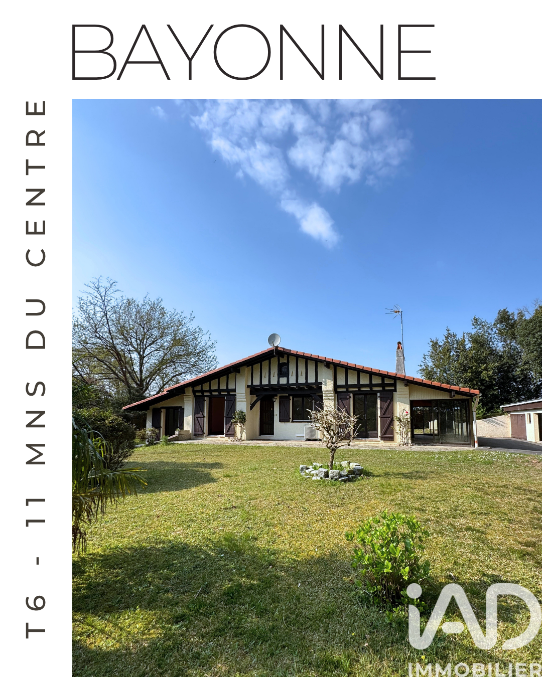 Maison à vendre, 6 pièces, 128 m², Bayonne
