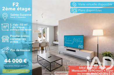 Appartement 2 pièces 44000 €