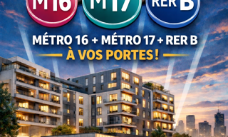 Appartement 1 Pièce 33 m² à vendre à Dugny (93440)