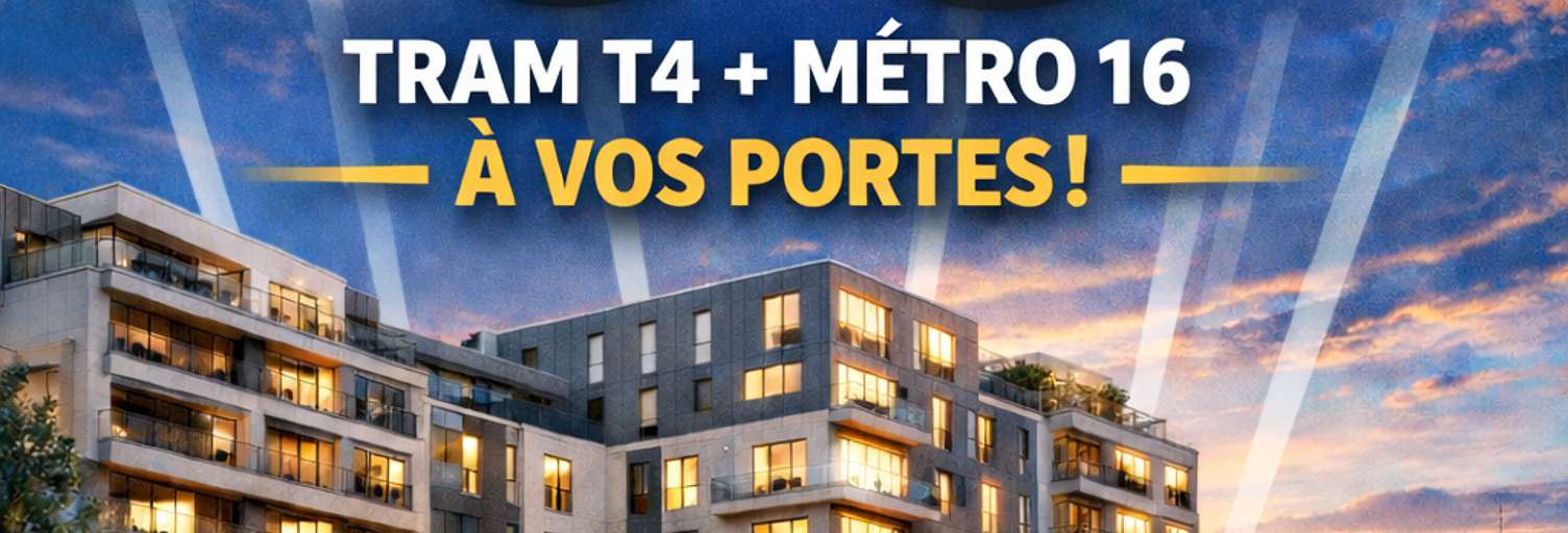 Appartement 1 Pièce 43 m² à vendre à Montfermeil (93370)