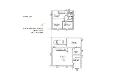 Maison neuve à Maillane   109 m2, terrain de 450 m2, au calm — photo du bien
