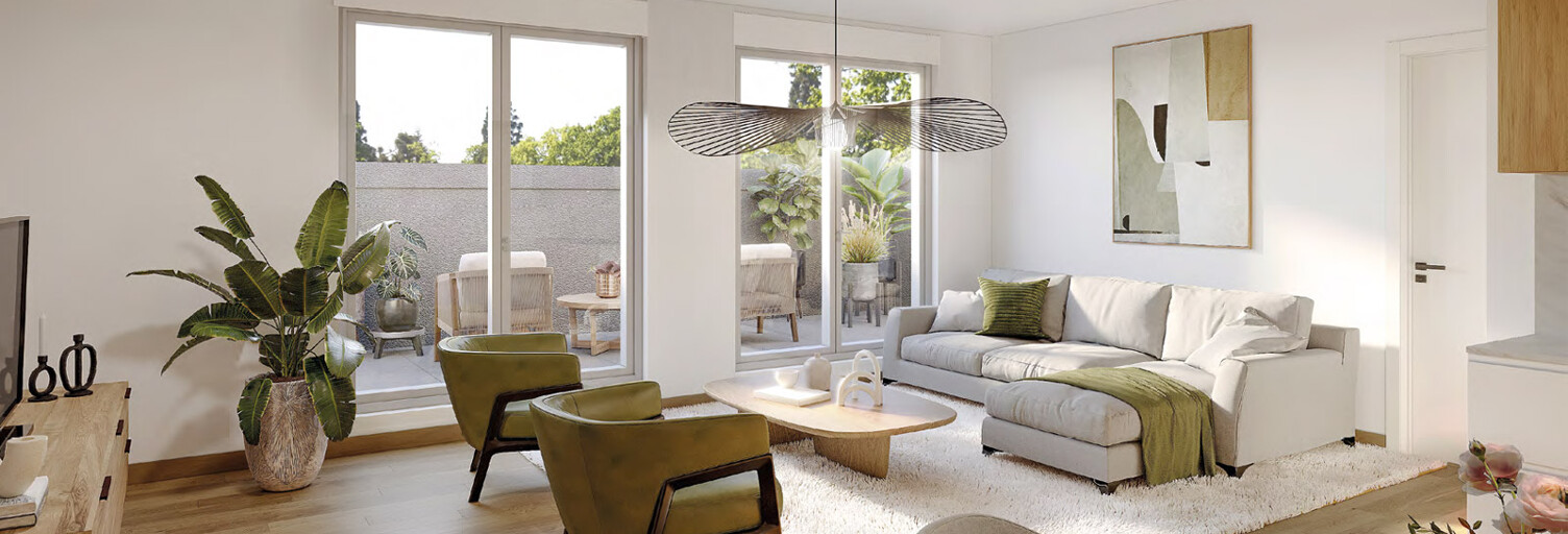 Appartement neuf T2, T3, T4 Pièce 44 à 110 m² à vendre à Sainte-Gemmes-sur-Loire (49130)