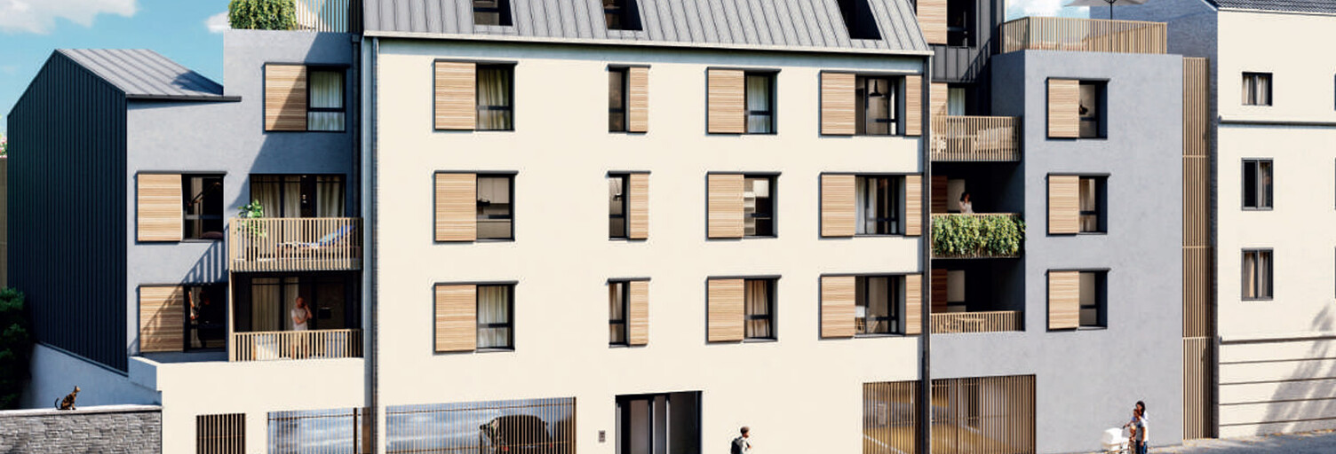 Appartement neuf T2, T3 Pièce 46 à 68 m² à vendre à Angers (49000)
