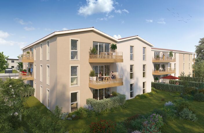 Vente programme neuf T2, T3, T4 40 à 80 m² Chazay-d'Azergues (69380) — photo 4