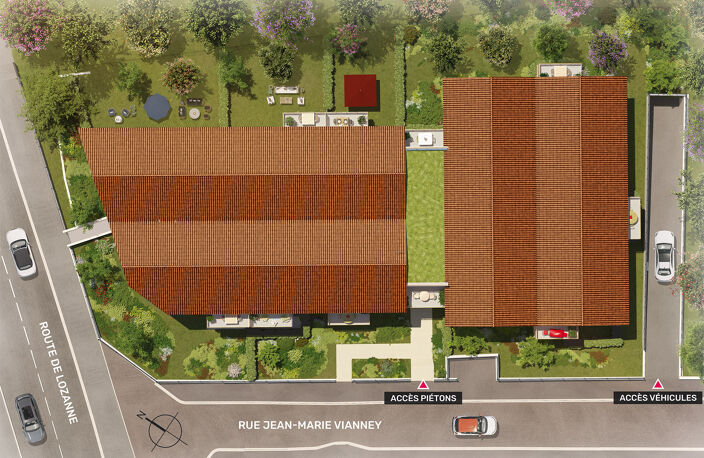 Vente programme neuf T2, T3, T4 40 à 80 m² Chazay-d'Azergues (69380) — photo 5