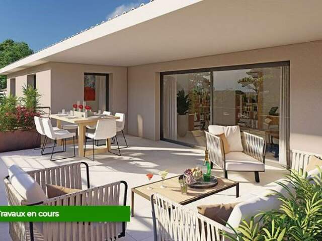 Très beau T3 de 73 m² en rez-de-jardin résidence de standing — photo du bien