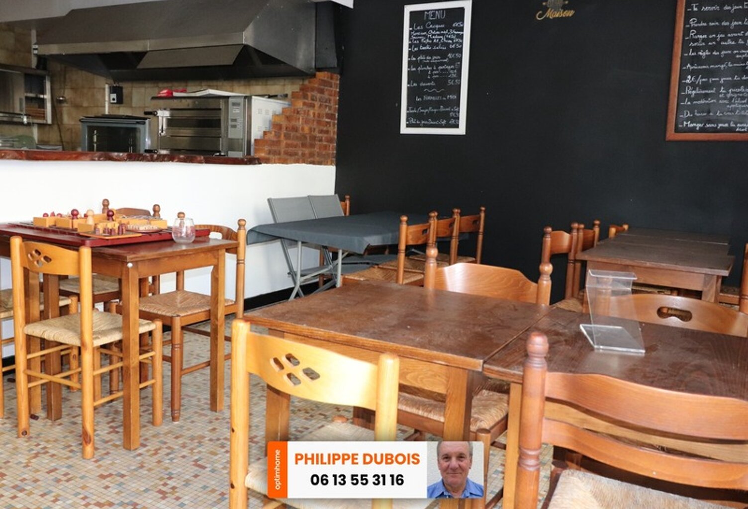 LOCAUX 158M² DE RESTAURANT PROXIMITE MARCHE DES HALLES DE ROCHEFORT 17300 — photo 1