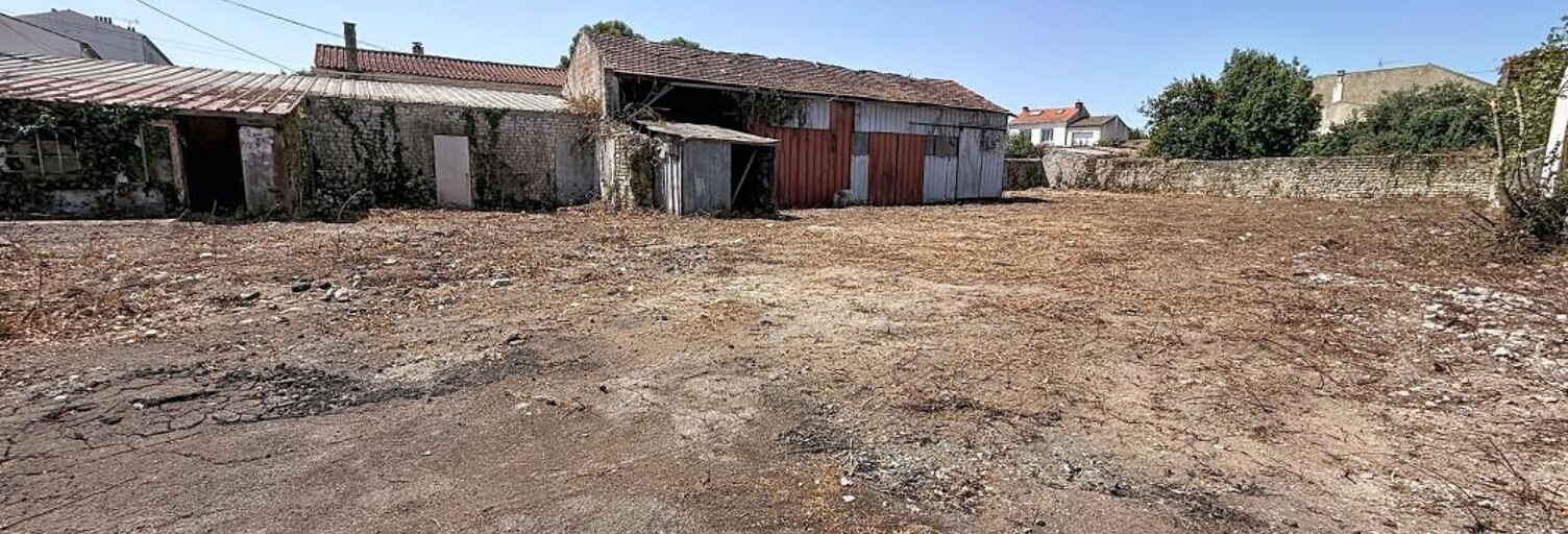 Terrain  1058 m² à vendre à La Rochelle (17000)