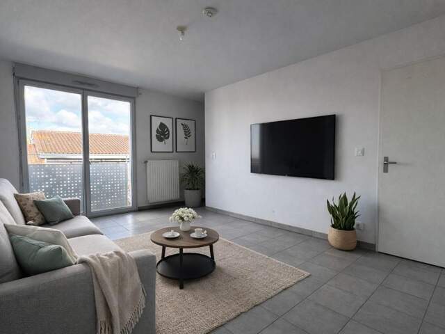 Appartement T3 – Résidence récente avec terrasse et parking – Quartier Saint Caprais — photo du bien