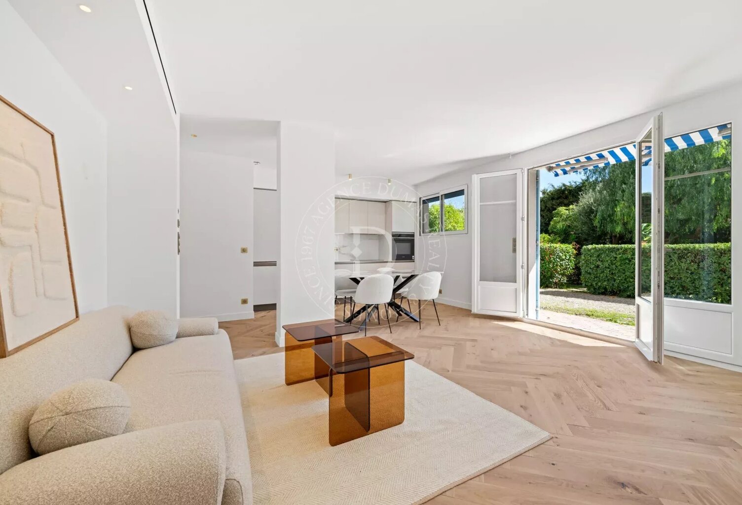Appartement 3 pièces au centre-ville avec accès direct au jardin — photo 1