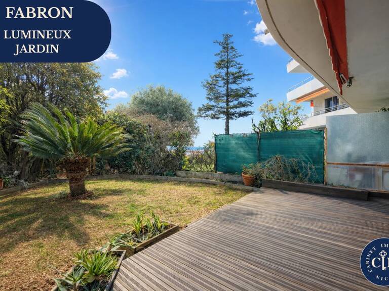 4 Pièces – Rez-de-jardin – Grand extérieur – Fabron — photo 1