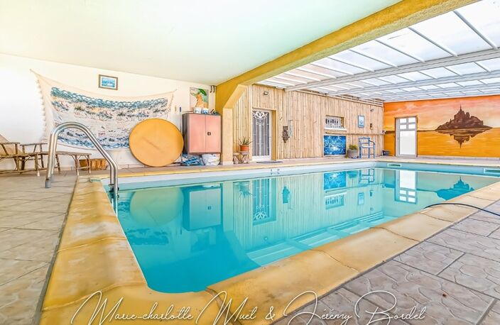 Maison avec hangar, piscine couverte et chalet aménagé — photo 2