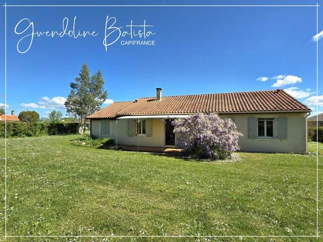 Maison plain-pied 98m² - 3 Chambres - Terrain 1675m² - SAINT-NEXANS — photo du bien