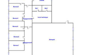 Bureau 10 Pièces 297 m² à vendre à Le Haillan (33185)