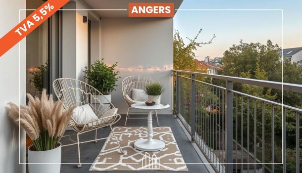Appartement 3 pièces  à vendre Angers 49000